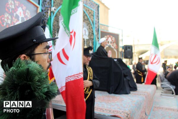مراسم سالگرد شهیدان شاکری، پرتویان و سلگی در مسجد جمکران