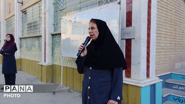 آغاز مدارس در دبیرستان شهید مطهری نیشابور 