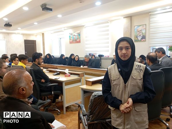 جلسه تشکلات دانش آموزی با نماینده مردم نیشابور در مجلس شورای اسلامی