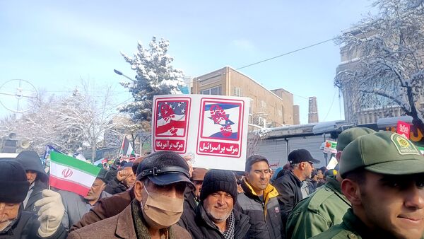 راهپیمایی ۲۲ بهمن در نیشابور 