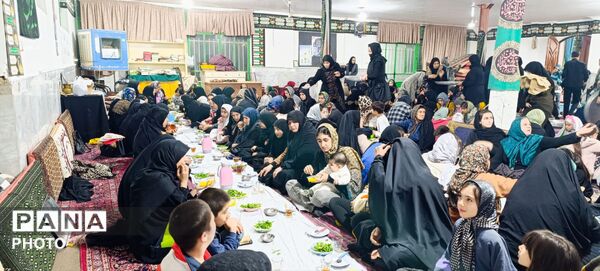  ضیافت افطاری در مسجد چهارده معصوم الغدیر