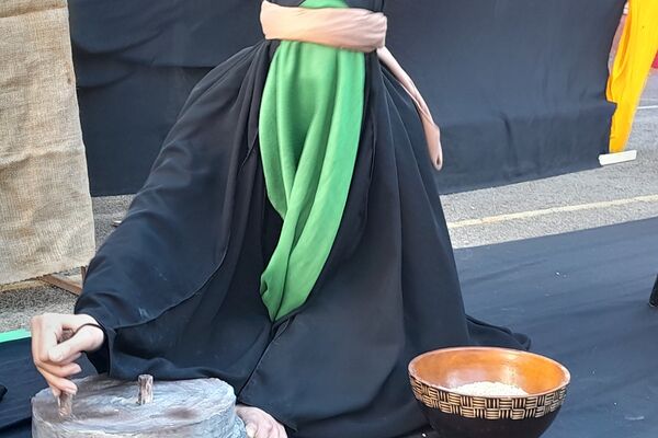درخشش نمایش شهادت حضرت فاطمه(س) در مدرسه عباسقلی رهگذر