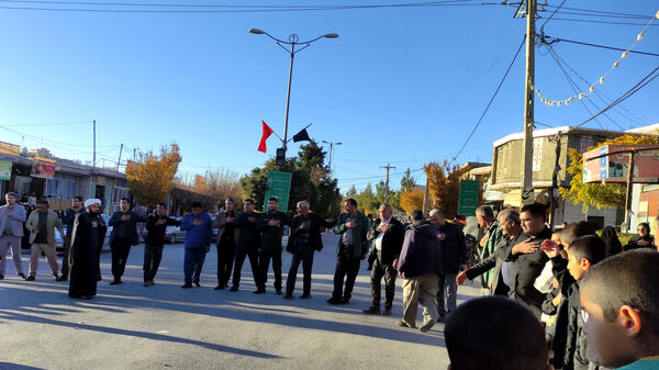 اجتماع باشکوه فاطمیون در شهرستان مارگون