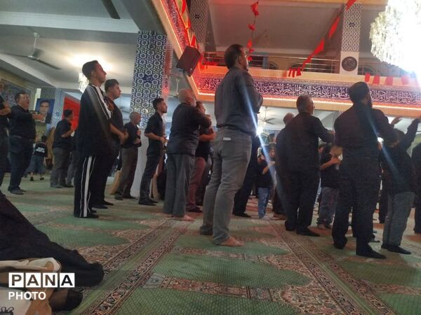 سوگواری عزاداران حسینی در نیر