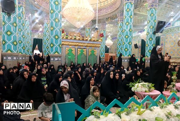 عطر رضوی بر مزار شهدا و آستان سید نصرالله پیچید
