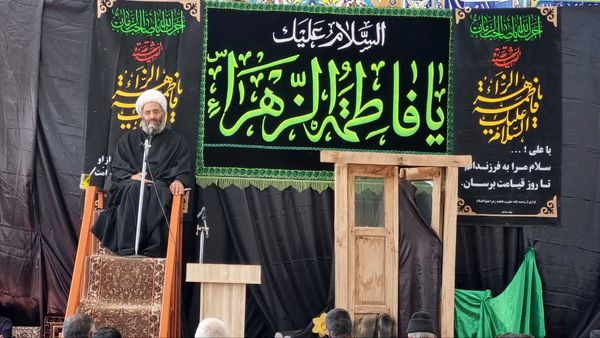 مراسم عزاداری ایام شهادت حضرت فاطمه الزهرا(س) در سربیشه 