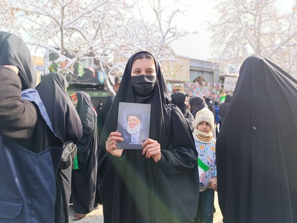 برگزاری راهپیمایی ۲۲ بهمن ماه در شهرستان نیشابور 