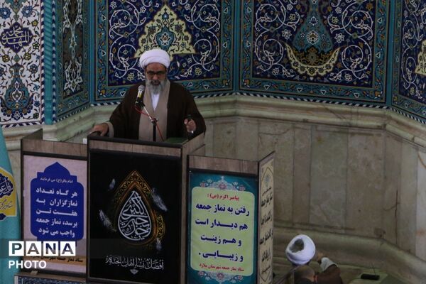 حضور فرهنگیان مردم روزه دار و متدین در نمازجمعه شهرستان ملارد