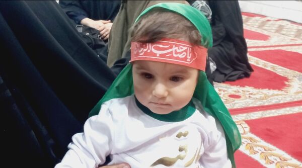 شیرخوارگان حسینی در مسجد جامع امام محمدباقر (ع)