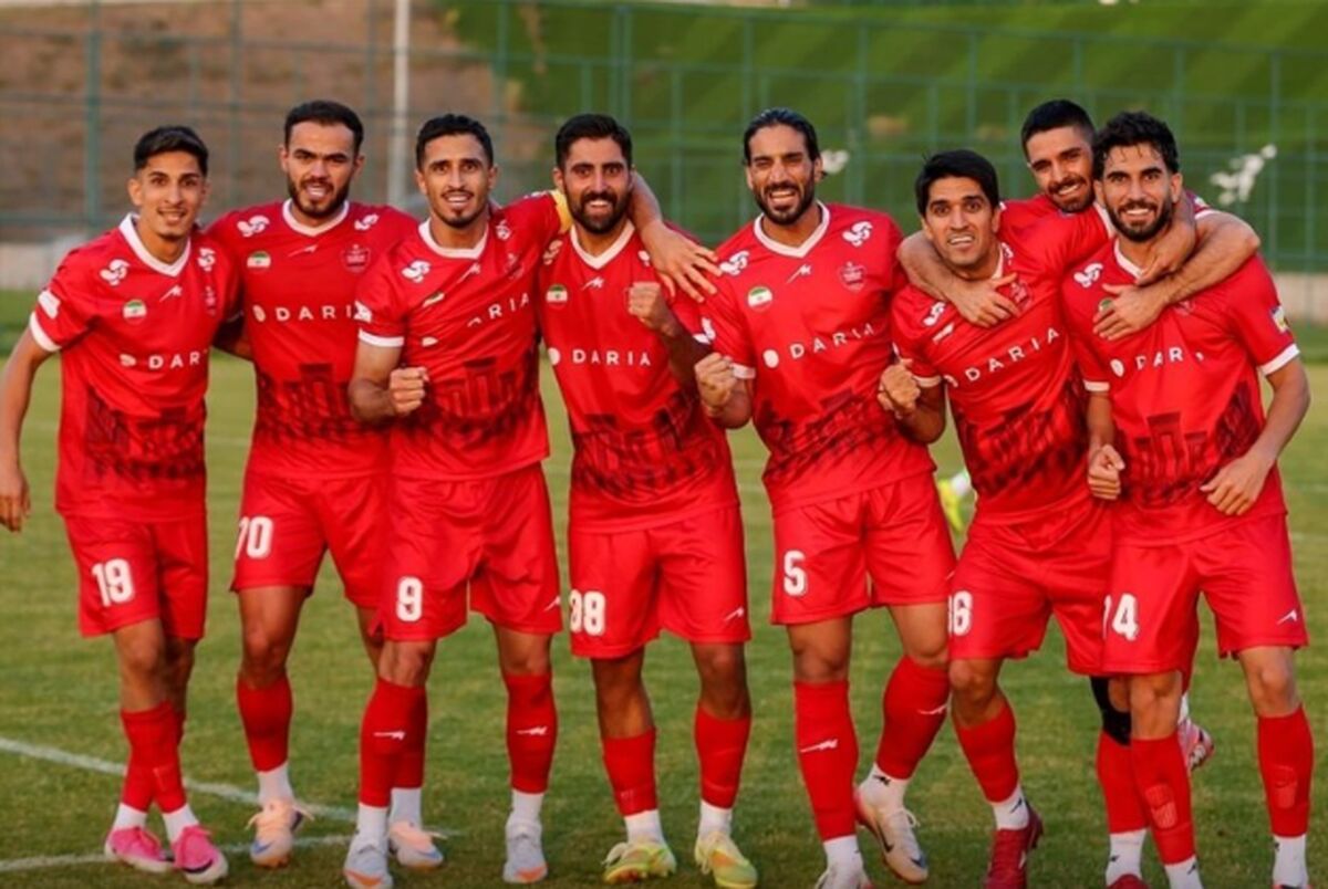 برتری پرسپولیس در دومین دیدار تدارکاتی اردوی ترکیه
