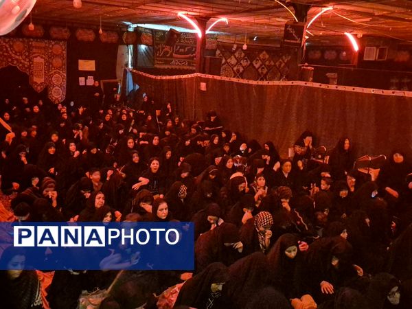 مراسم عزاداری ظهر عاشورا در هیئت الزهرا(س) نیشابور 