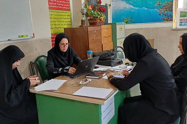 فرایند انتخاب رشته کنکور فرهنگیان در واحد مشاوره مدیریت آموزش و پرورش ورامین 