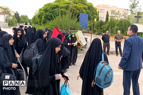 اعزام دانش‌آموزان و دانشجویان بجنوردی به مشهد برای حضور در آیین تشییع پیکر رهبر شهید
