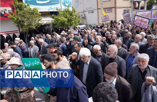 برگزاری راهپیمایی روز قدس در میاندورود 