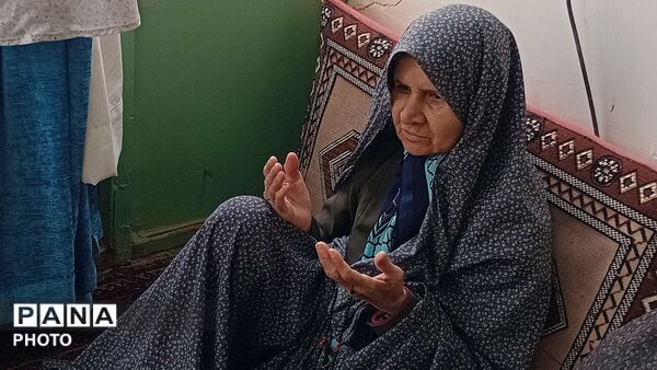 مراسم اربعین قائد امت در روستای نقاب خلیل آباد