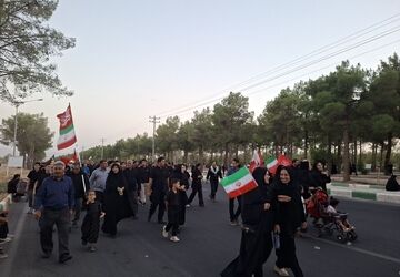 اجتماع باشکوه جاماندگان اربعین