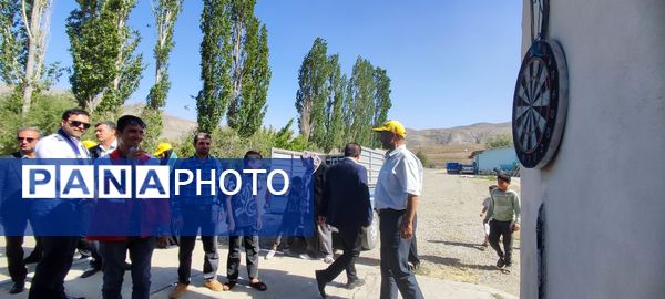 برگزاری مسابقات دارت در اردوی یک روزه مربیان پیشتاز سدبارزو شهرستان شیروان