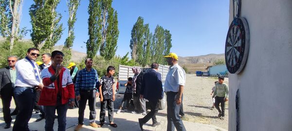برگزاری مسابقات دارت در اردوی یک روزه مربیان پیشتاز سدبارزو شهرستان شیروان