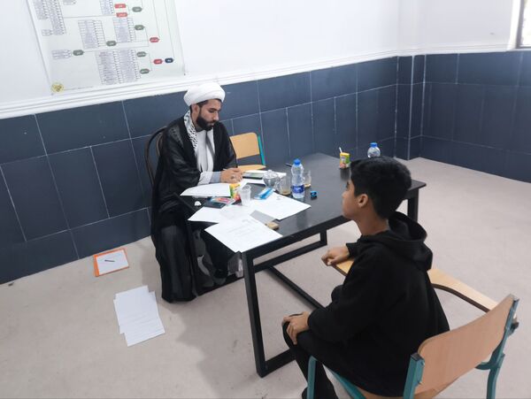 رقابت دینی و قرآنی دانش‌آموزان در سندرک