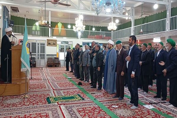 اقامه نماز جمعه در شهر بار نیشابور