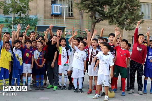 برگزاری جشنواره «میدان پویا» در دبستان مهدی موعود روستای باغکمش پردیس