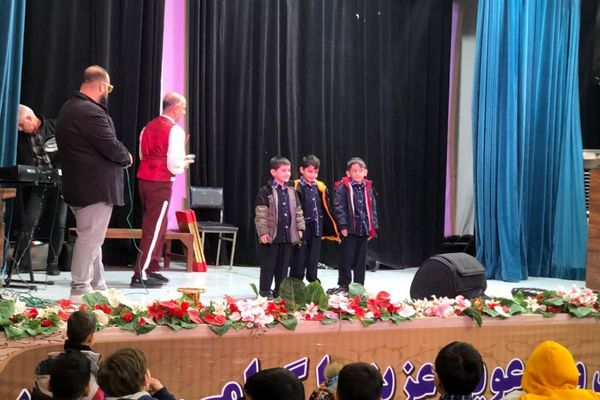 حضور پرشور دانش‌آموزان دبستان هیأت امنایی شهید قلنبر در اردوی کانون ری