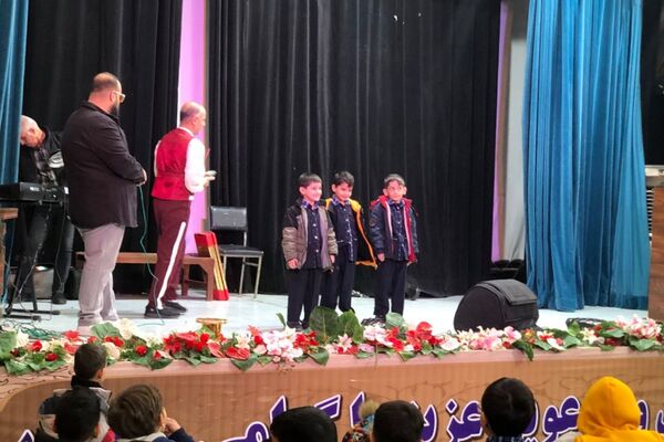 حضور پرشور دانش‌آموزان دبستان هیأت امنایی شهید قلنبر در اردوی کانون ری