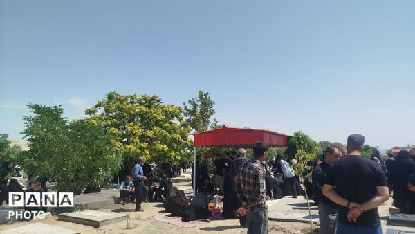 مراسم شب عاشورا و یادواره شهدای جنگ رمضان در فرهادگرد