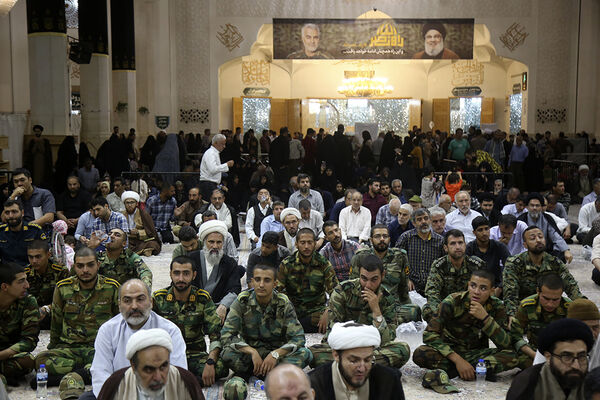مراسم بزرگداشت شهید «سیدحسن نصرالله» از سوی رهبر معظم انقلاب در قم