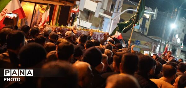 وداع آخر با شهید ناو اهل کردکوی