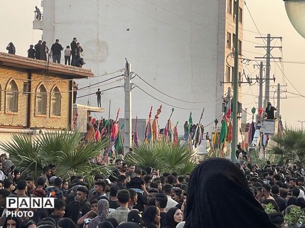 تجلی آیین علم‌گردانی در دل میناب