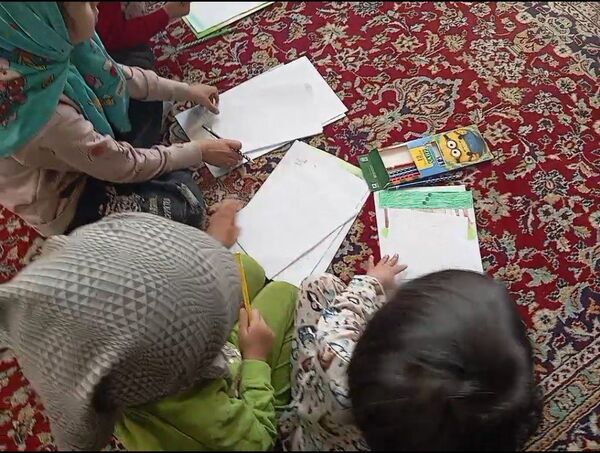 برپایی غرفه کودک در نمازجمعه کاشمر