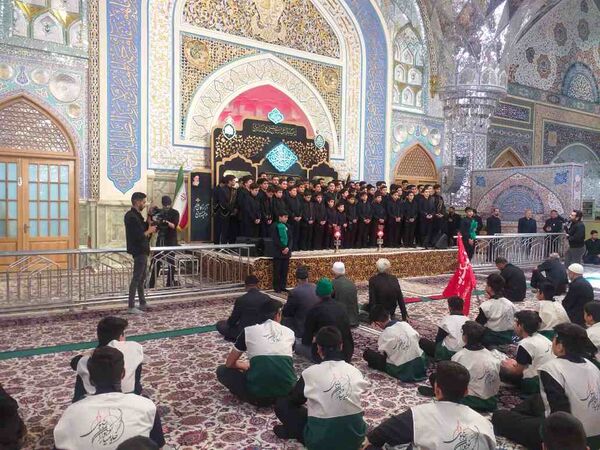 دوازدهمین سوگواره سراسری احلی‌من‌العسل در حرم مطهر رضوی 