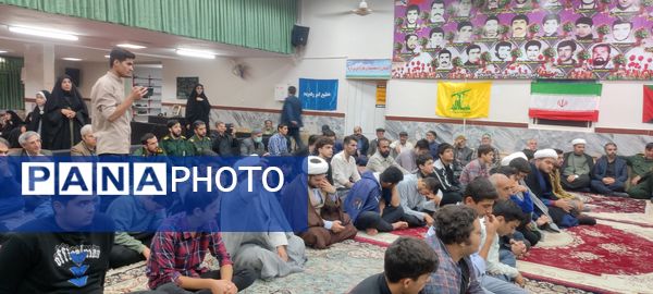 اجتماع امت حزب الله شیروان در پی شهادت شهید سید حسن نصرالله و حمایت از جبهه مقاومت و محکوم کردن رژیم صهیونیستی
