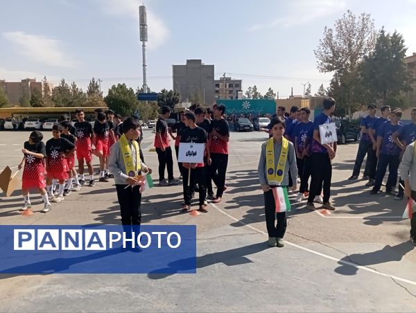 افتتاحیه المپیاد ورزشی درون مدرسه ای شهید بهشتی 