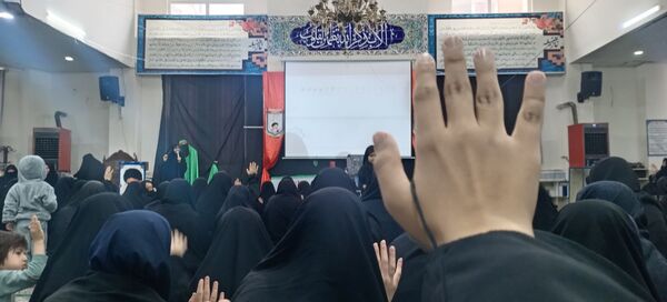 مراسم شهادت حضرت ام البنین در مسجد حضرت محمد (ص) برگزار شد