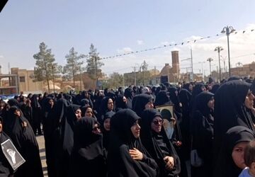 وفاداری تا پای جان مردم شهرستان زارچ
