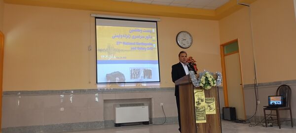 برگزاری بیست و هفتمین مانور سراسری زلزله در استان ایلام 