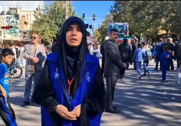 راهپیمایی باشکوه سیزدهم آبان در شهرستان گالیکش