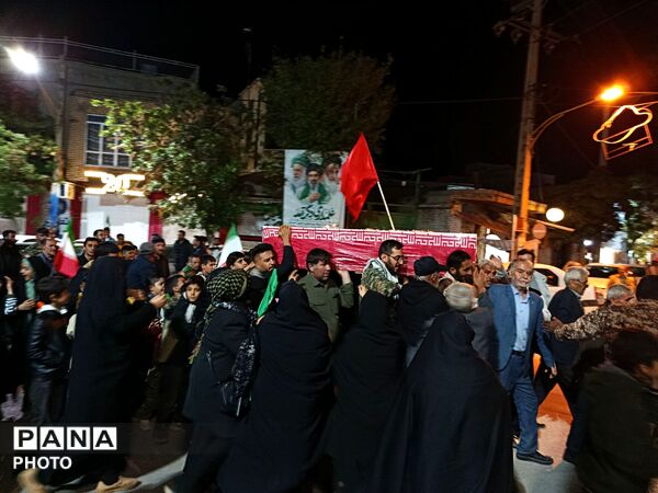 وداعِ احساسیِ مردمِ بهار با شهیدِ قهرمان؛ نادر حمیدیان