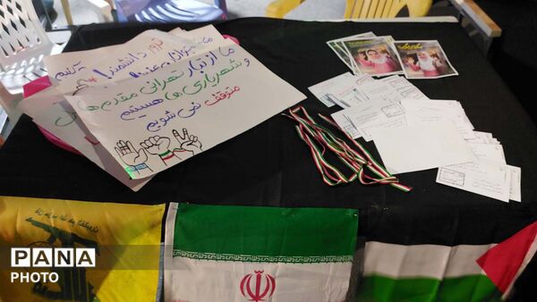 موکب دانش‌آموزان مدارس استعدادهای درخشان قم
