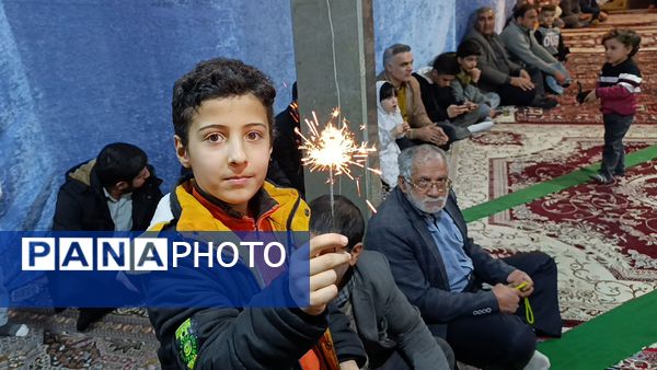 جشن ولادت امام عصر (عج)  در مسجد امام حسین شهر سفیددشت 