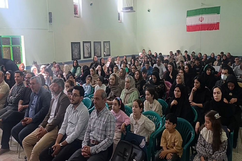 آیین اختتامیه کلاس‌های تابستانی درکانون فرهنگی، تربیتی شهیدباکری خلخال