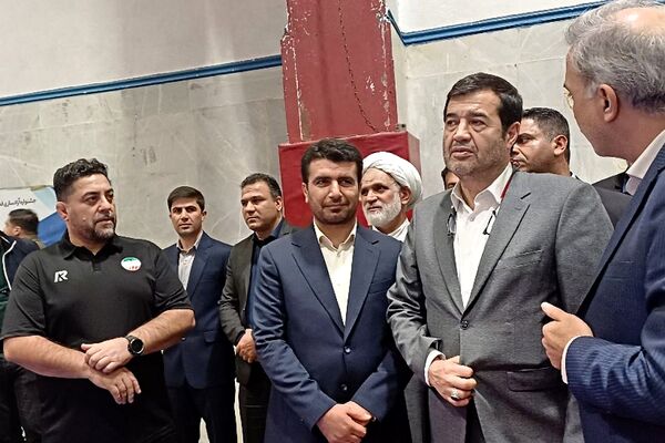 بدرقه کاروان ایران به مسابقات المپیک دانش‌آموزی بحرین