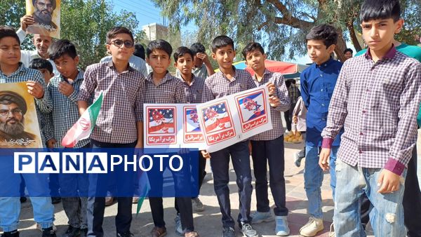 تجمع مردم قلعه‌گنج در حمایت از مردم غزه و محکومیت رژیم صهیونیستی 