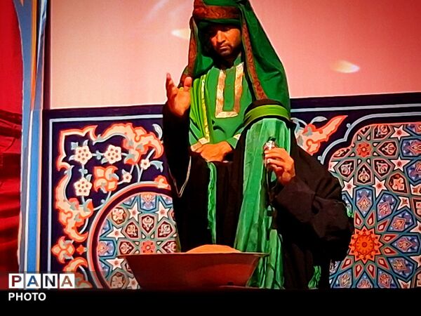سوگواره تعزیه خوانی در امامزاده سید حمزه کاشمر