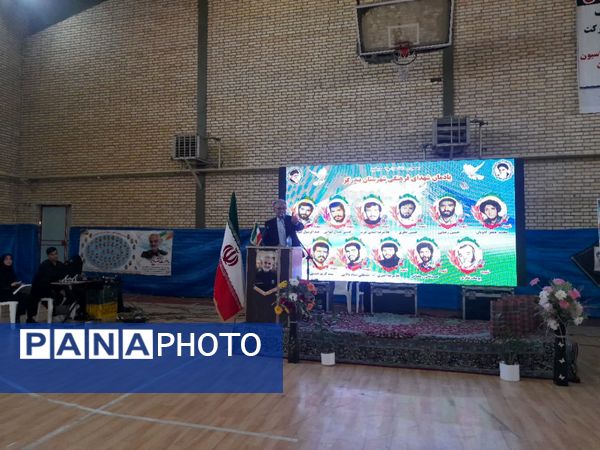 روشنایی یاد شهدا در دل نوجوانان بندر گز