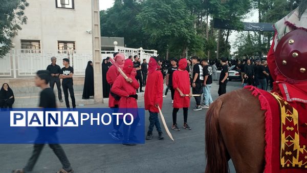 مراسم عزاداری عصر عاشورا در خلیل آباد 