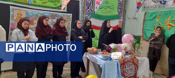 سفره مهدویت مدرسه شهدای اقتدار ناحیه 2 کرج