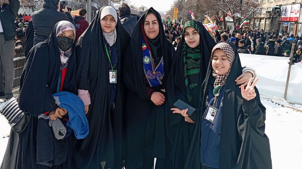راهپیمایی ۲۲ بهمن ماه در شهر مشهد مقدس
